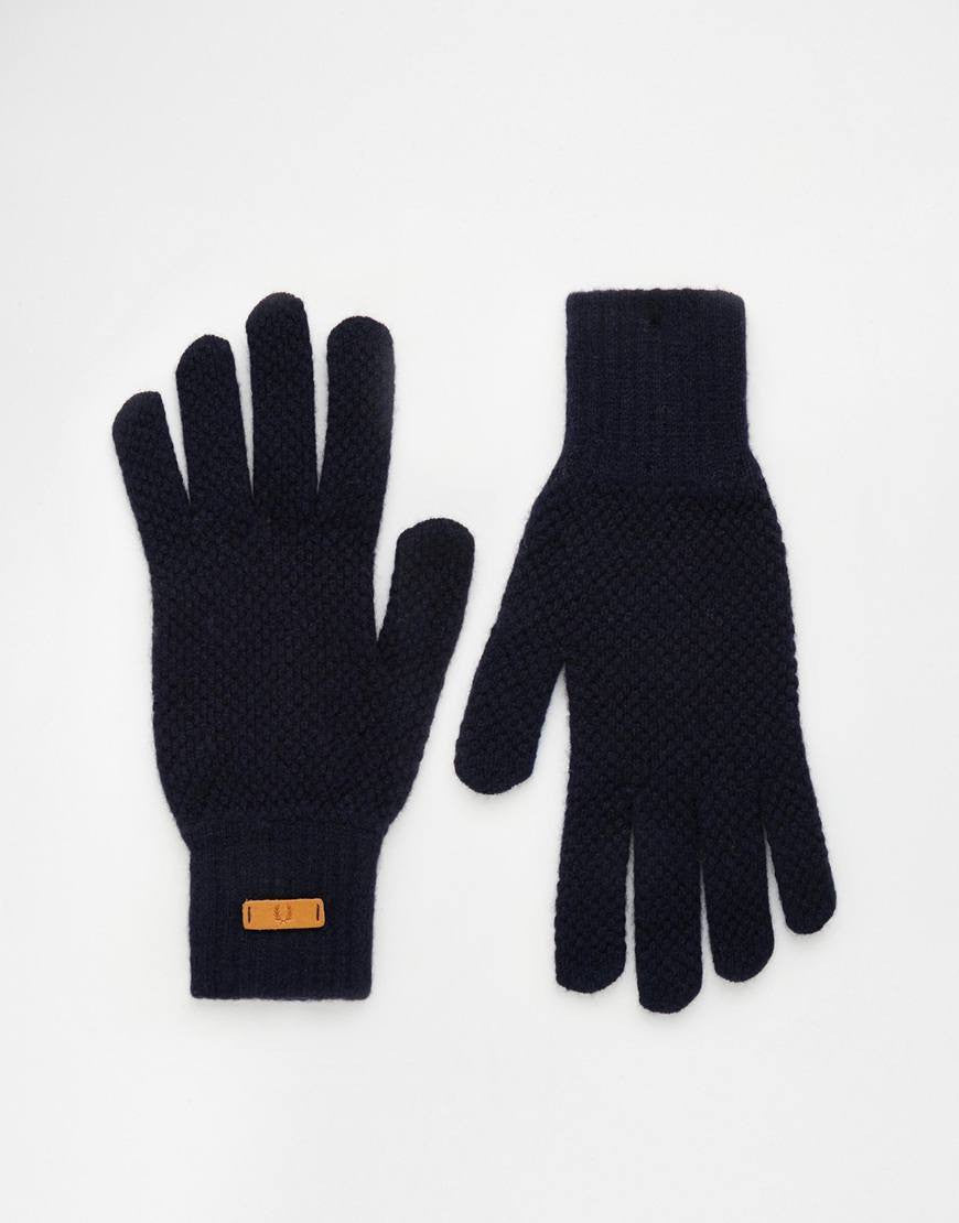 Gloves selected ribbed Gloves selected ribbed