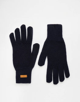 Gloves selected ribbed
